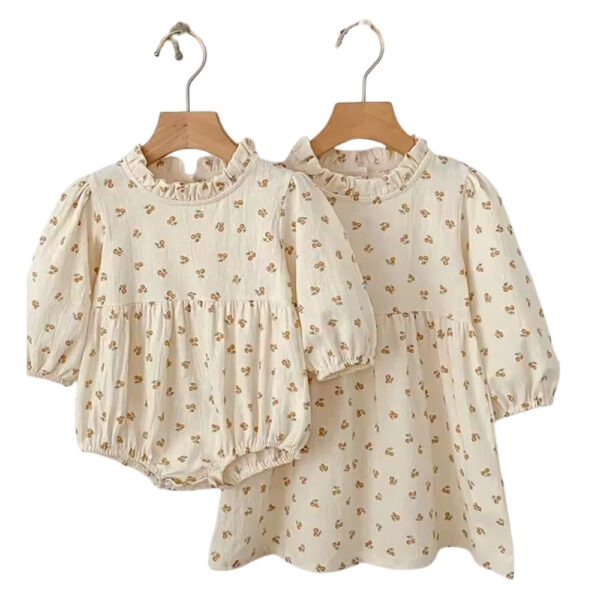 طقم اطفال بنات فستان بناتي